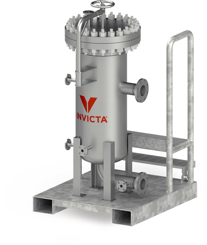 SLV-V18B-C-300-4F-W-U rental filtration vessel