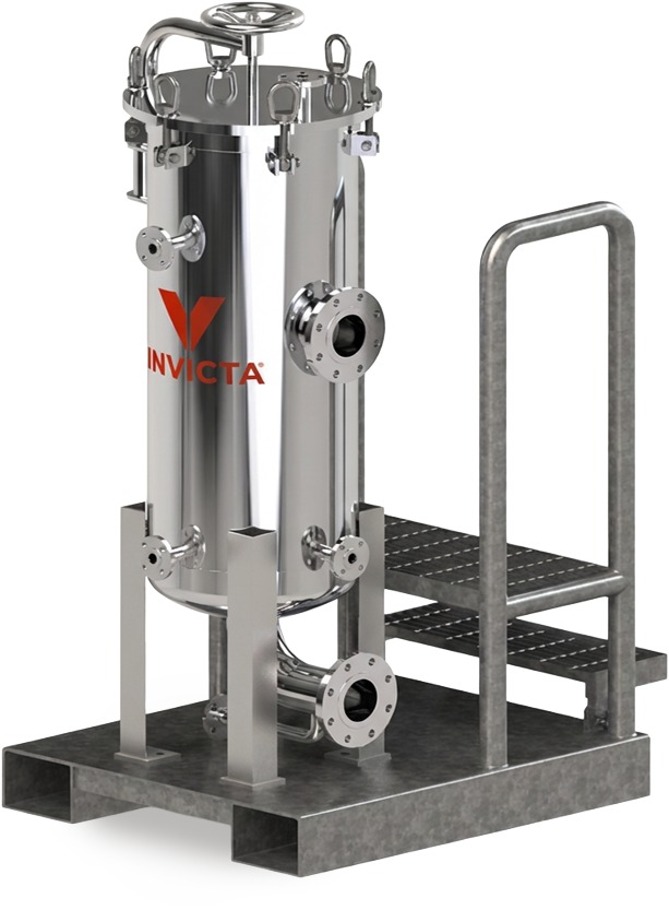 SLV-V18-S6L-150-4FF-V-U rental filtration vessel