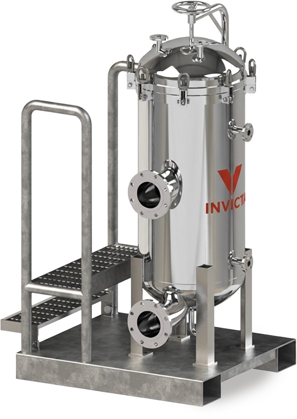 SLV-H24-S6L-150-6FF-V-U rental filtration vessel